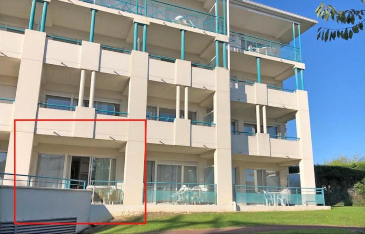 Studio au calme avec piscine, face golf, parking gratuit, tout à pied à 10mn centre ville Ciboure Esterno foto